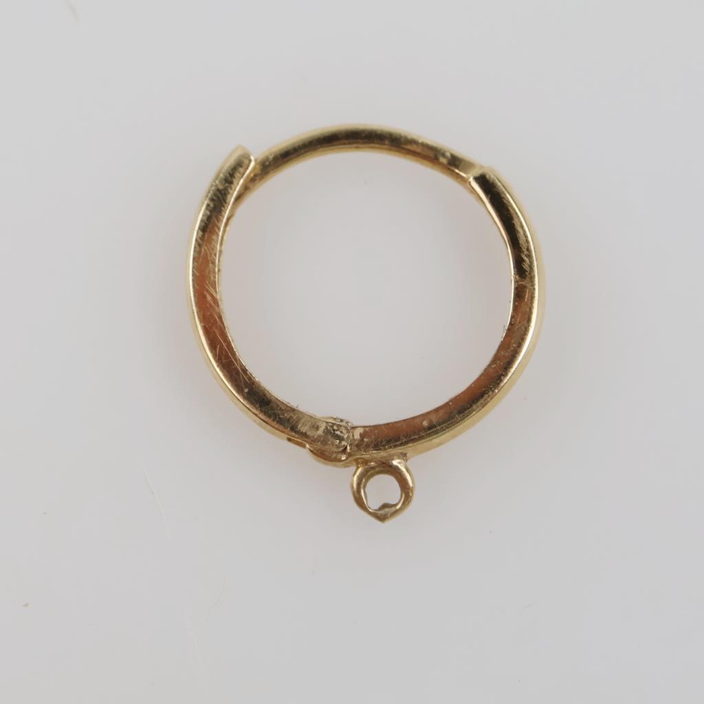 14kt Gold Single Earring