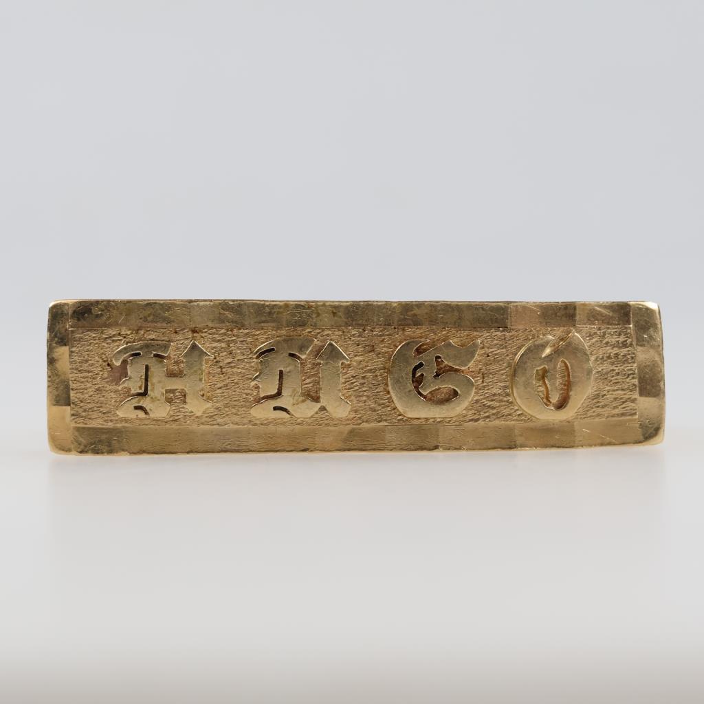 14kt Gold Two Finger Ring