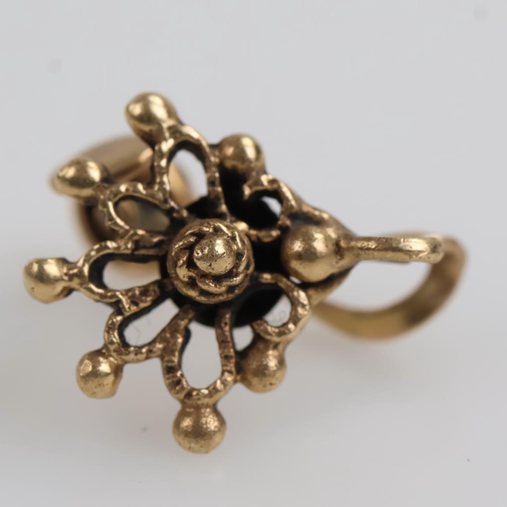 14kt GP Screwback Clip-on Earring