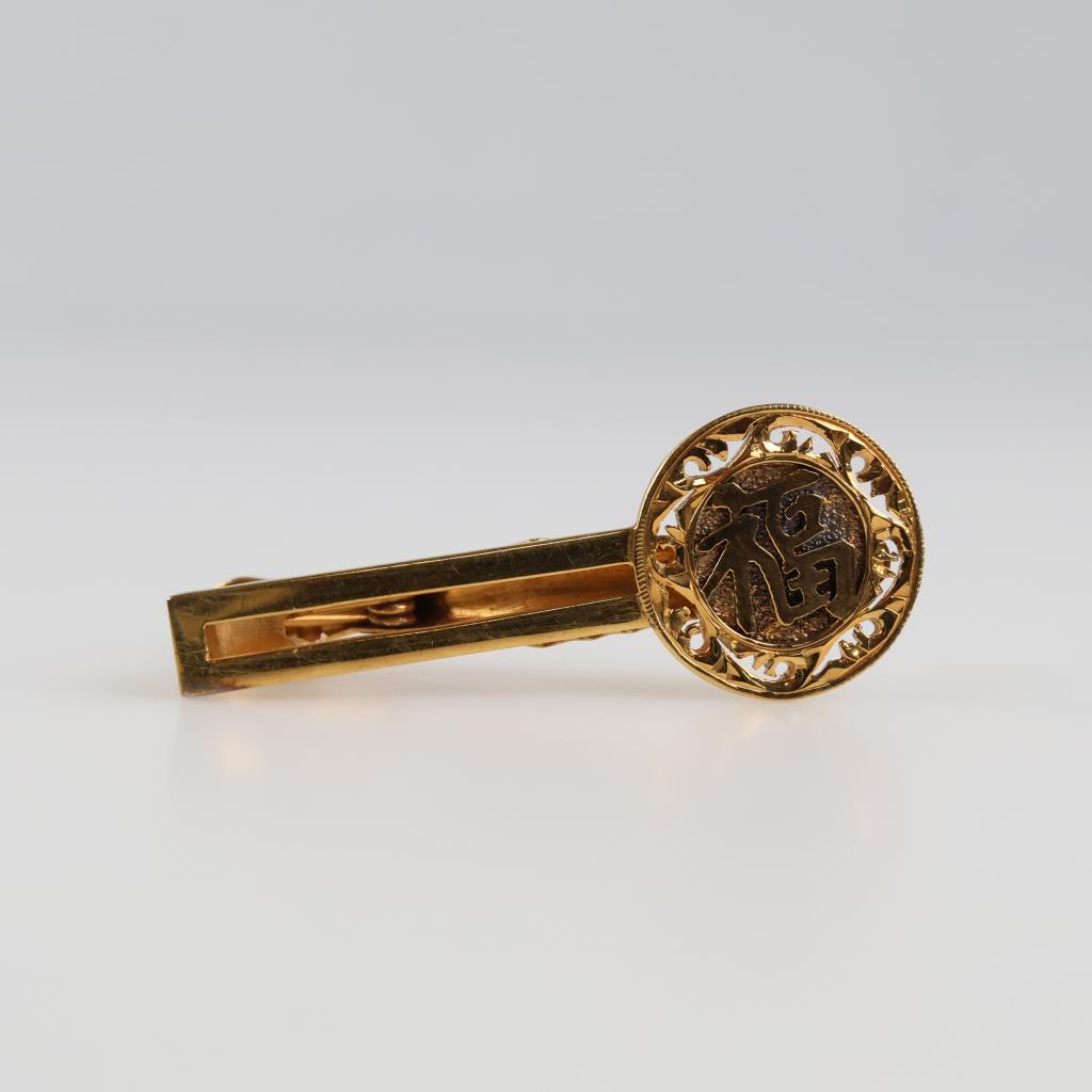 14kt GP Tie Clip