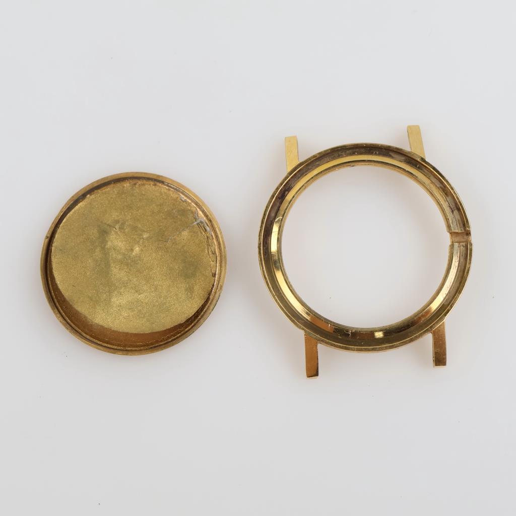 14kt GP Watch Case Pieces, 2 Pieces