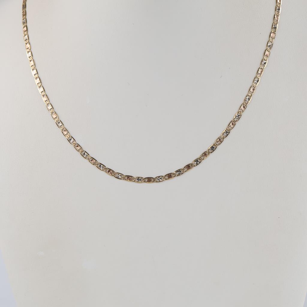 14kt Tri Colored Gold Necklace