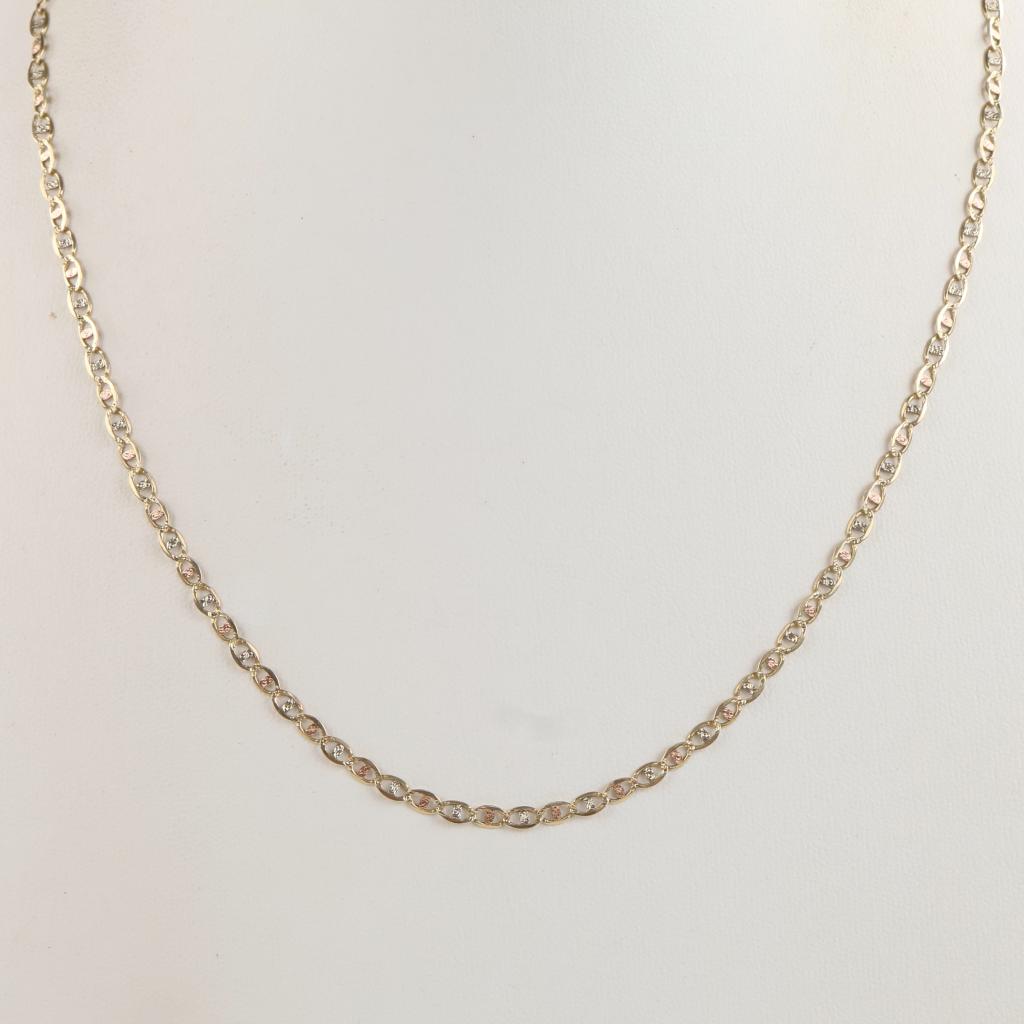 14kt Tri Colored Gold Necklace