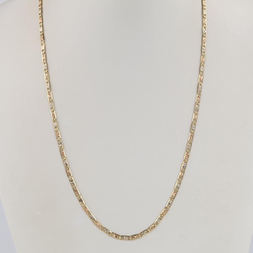 14kt Tri Gold Necklace