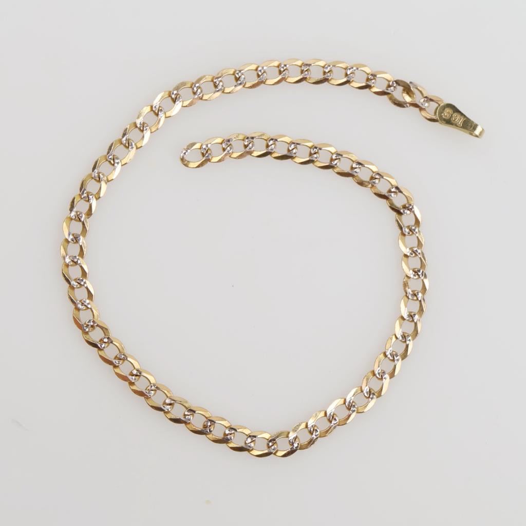 14kt Two Tone Gold Bracelet