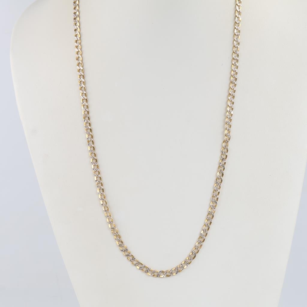 14kt Two Tone Gold Necklace