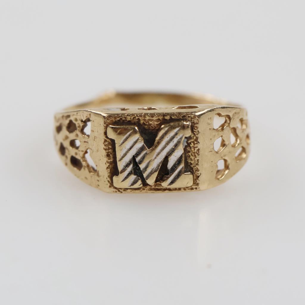 14kt Two Tone Gold Ring