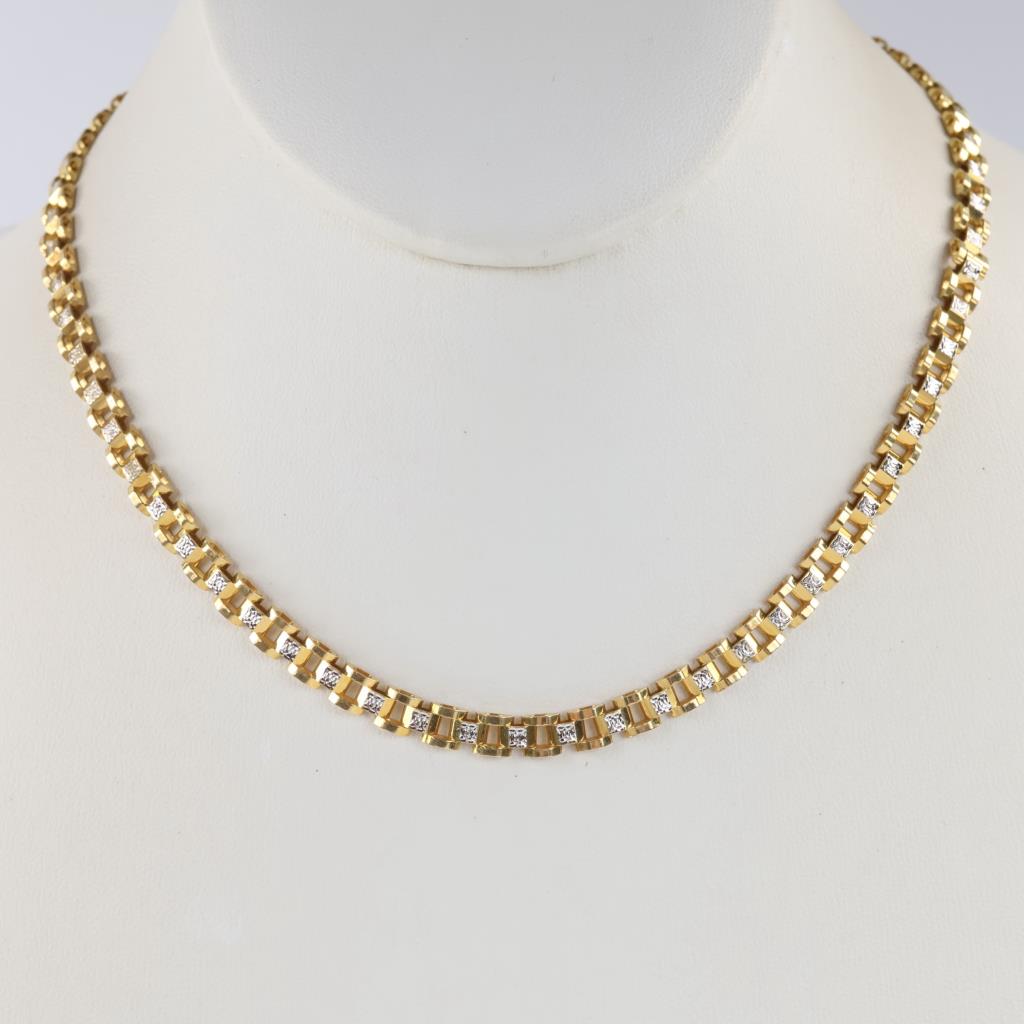 14kt Two-tone Gold Necklace