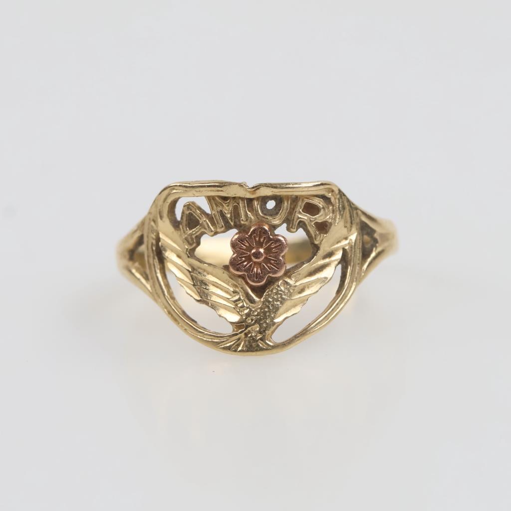 14kt Two-tone Gold Ring