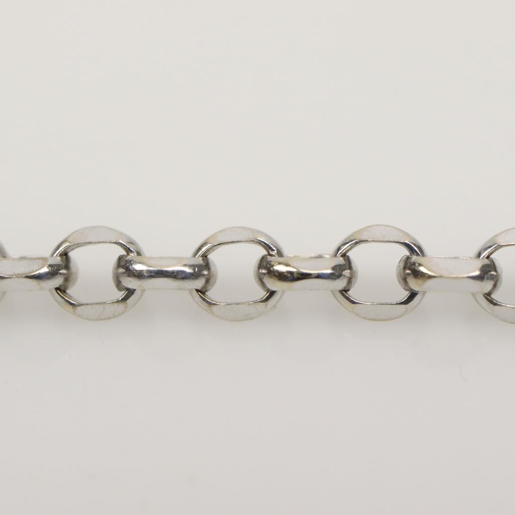 14kt White Gold .55 Sapphire and .42 Diamond Flex Bracelet