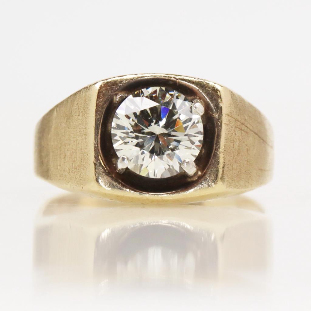 Gold Standard Jewelry Company 14K Gold 0.02cttw Diamond Scroll Toe Ring main image 1