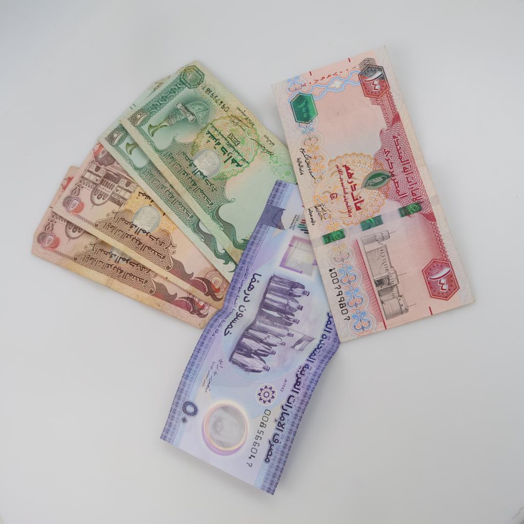 180 United Arab Emirates Dirhams