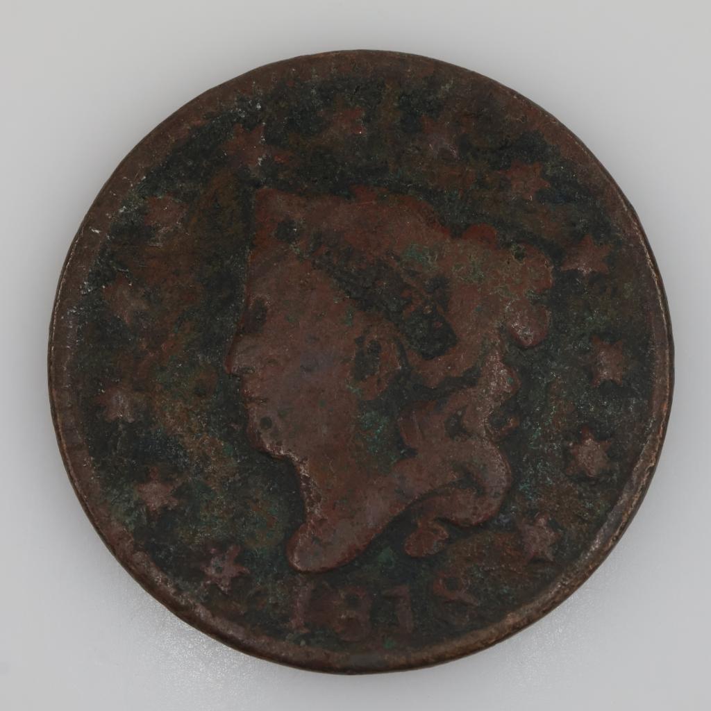 1818 Coronet Head Large Cent