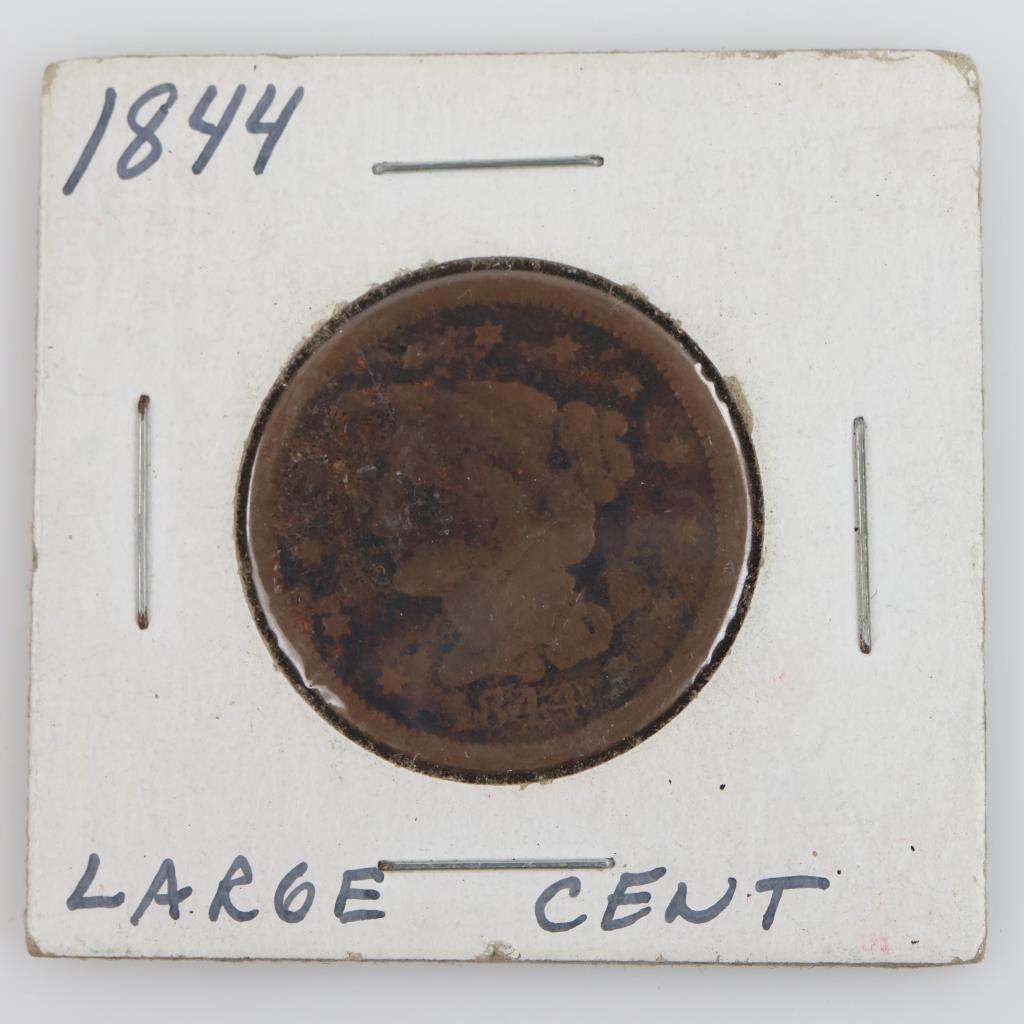 1844 US Braided Hair Large Coin