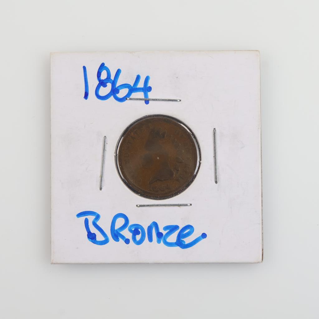 1864 US Indian Head Penny