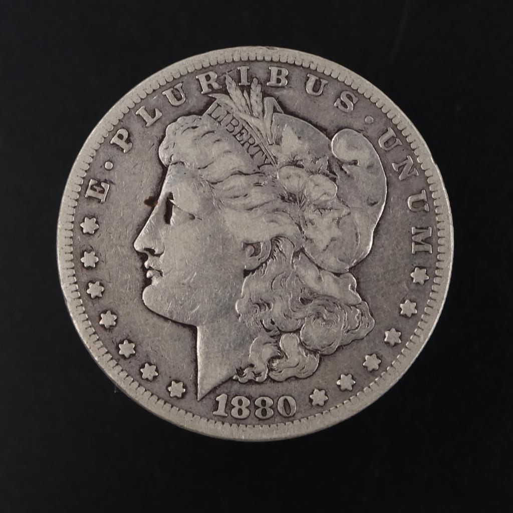 1880-S Morgan Silver Dollar