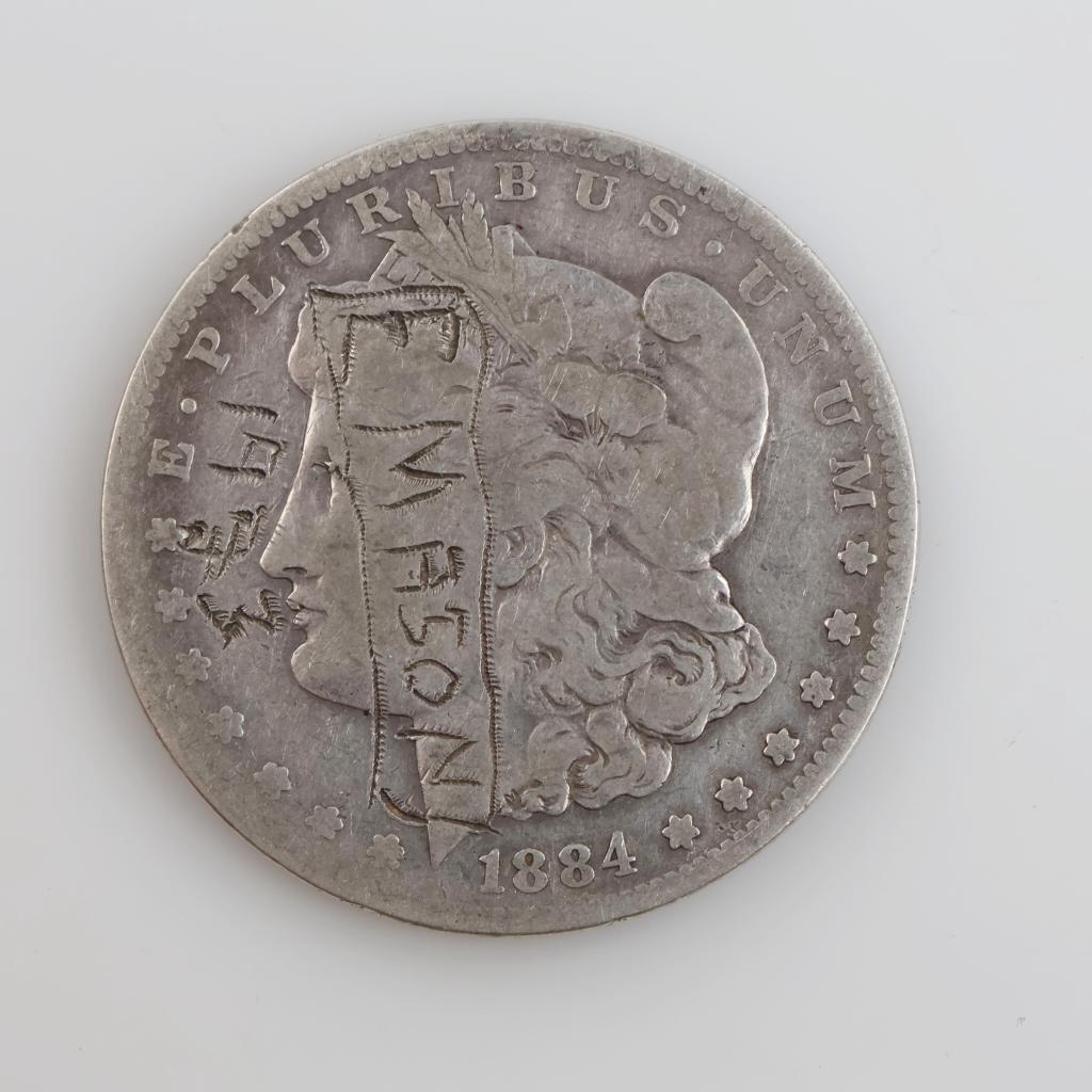 1884-S Morgan Silver Dollar