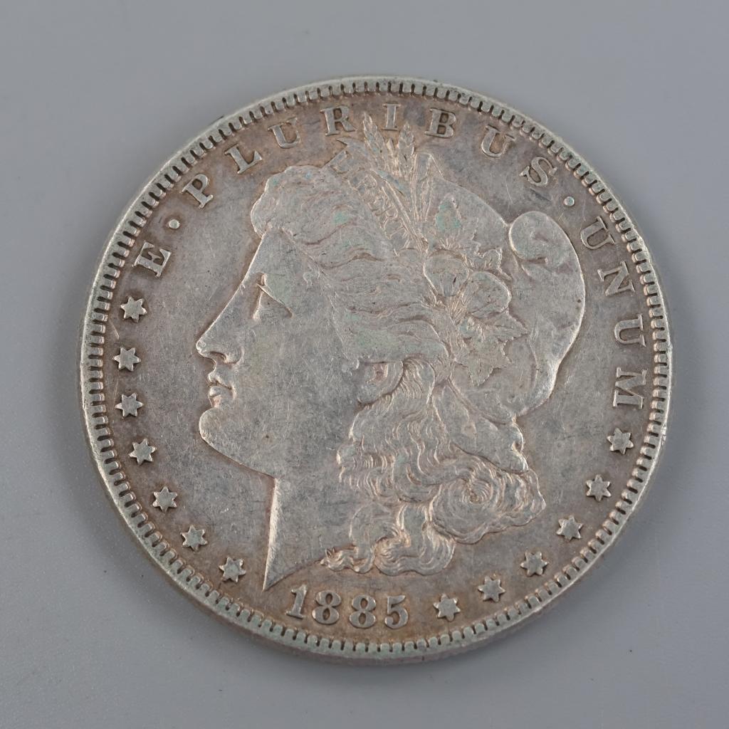 1885 Morgan Silver Dollar