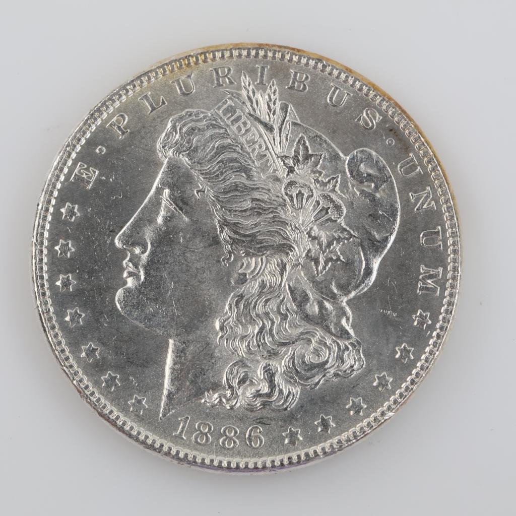1886 Morgan Silver Dollar