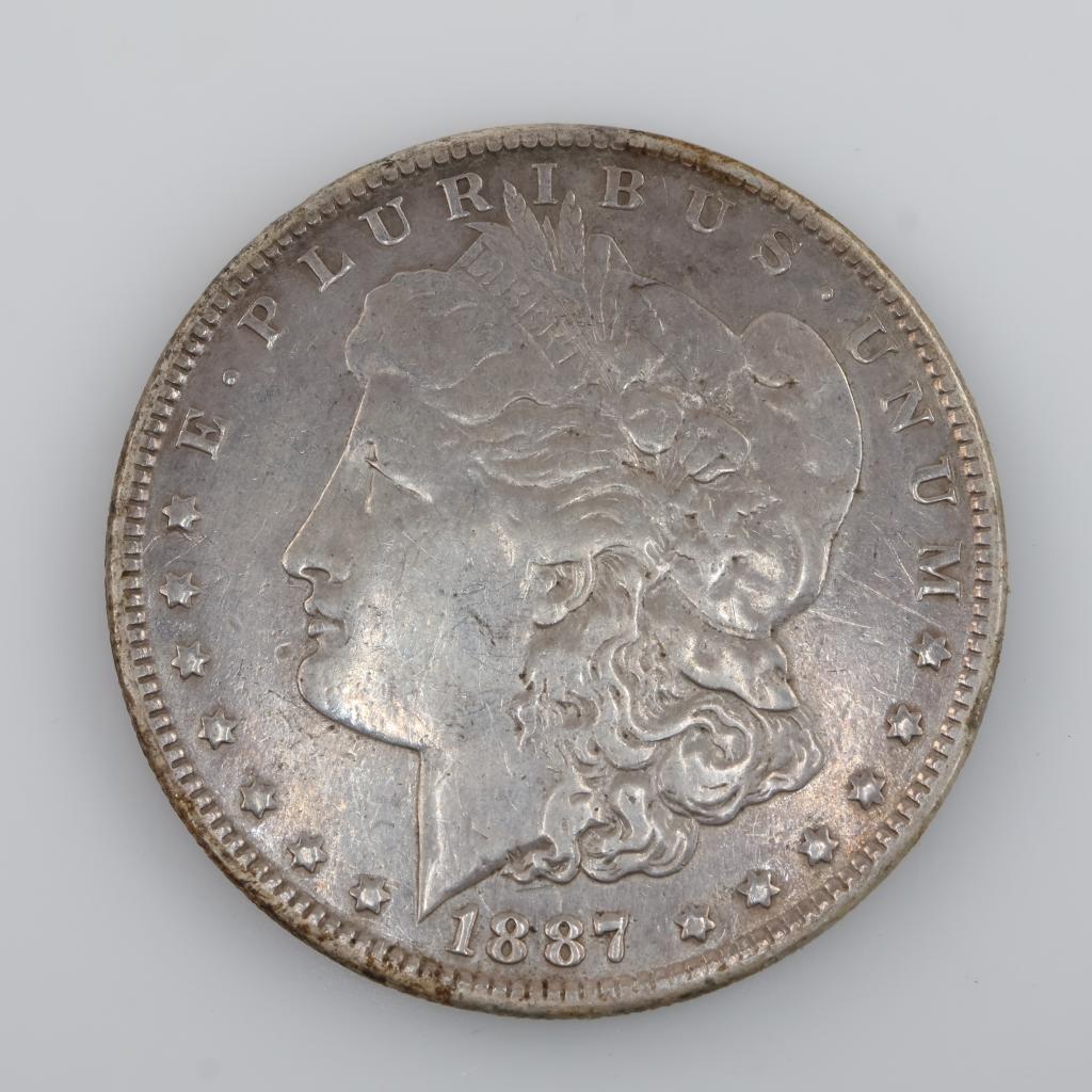 1887 Morgan Silver Dollar