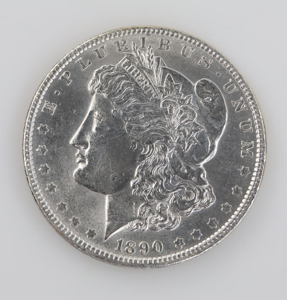 1890 Morgan Silver Dollar