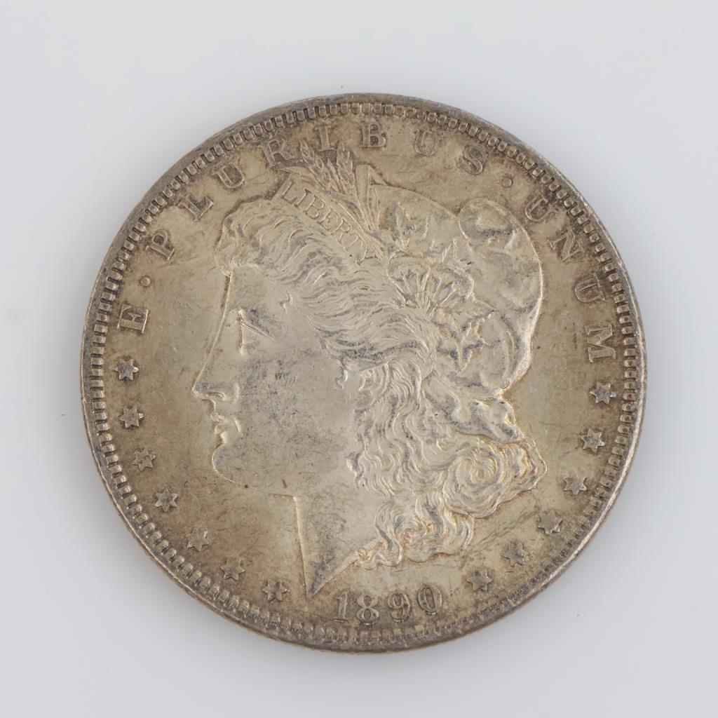 1890 US Morgan Silver Dollar