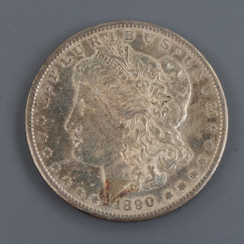 1890-S Morgan Silver Dollar