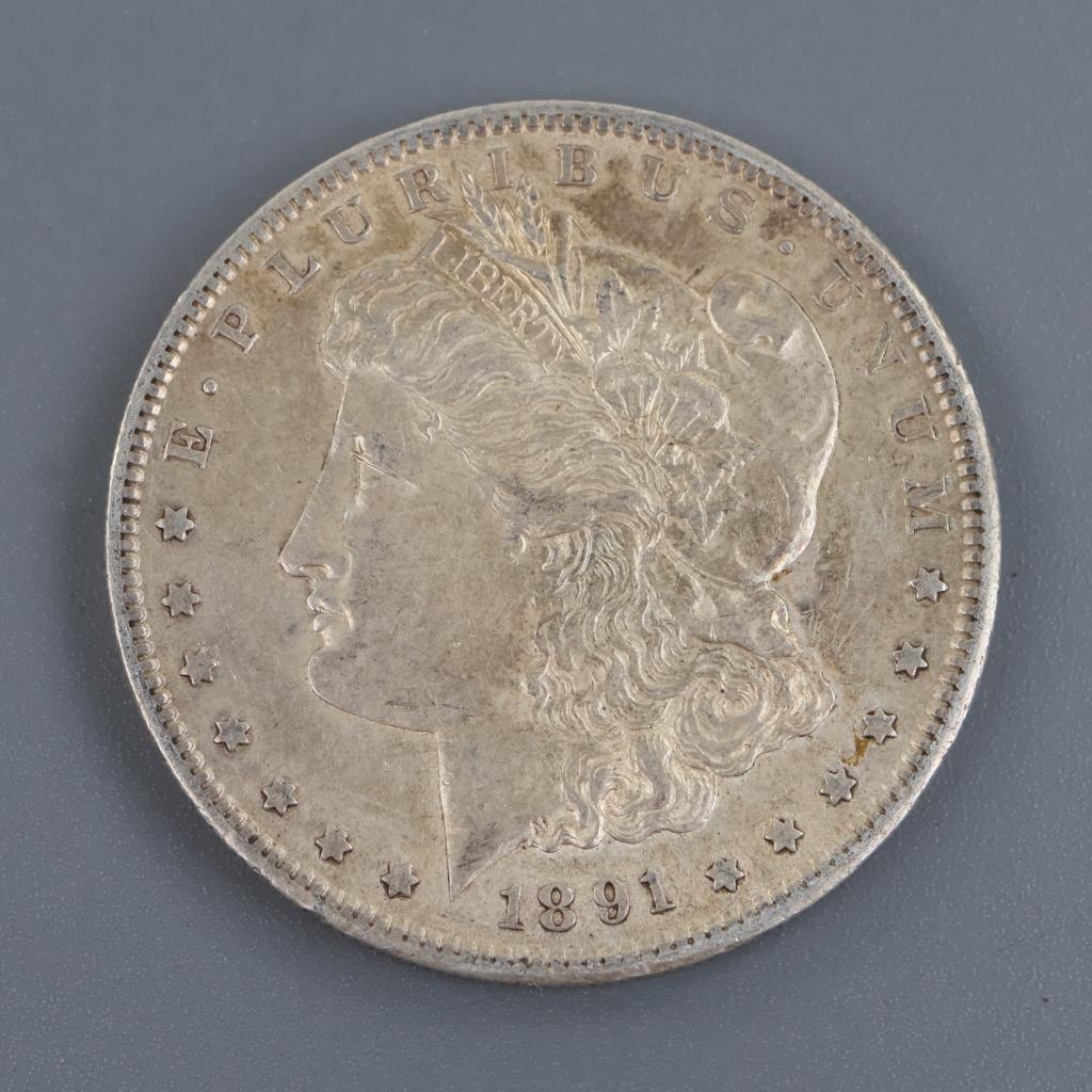 1891-S US Morgan Silver Dollar | Property Room