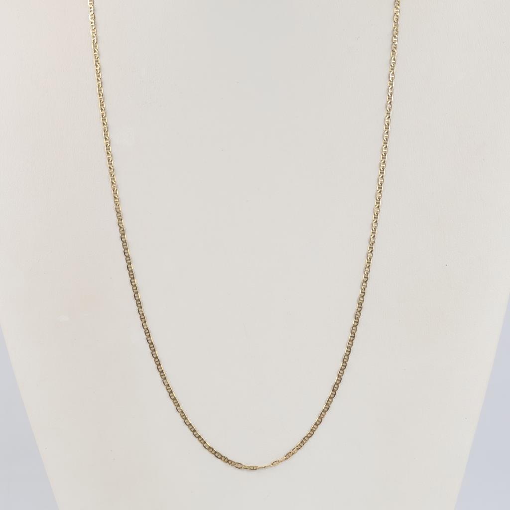18kt Gold Mariner Chain Necklace