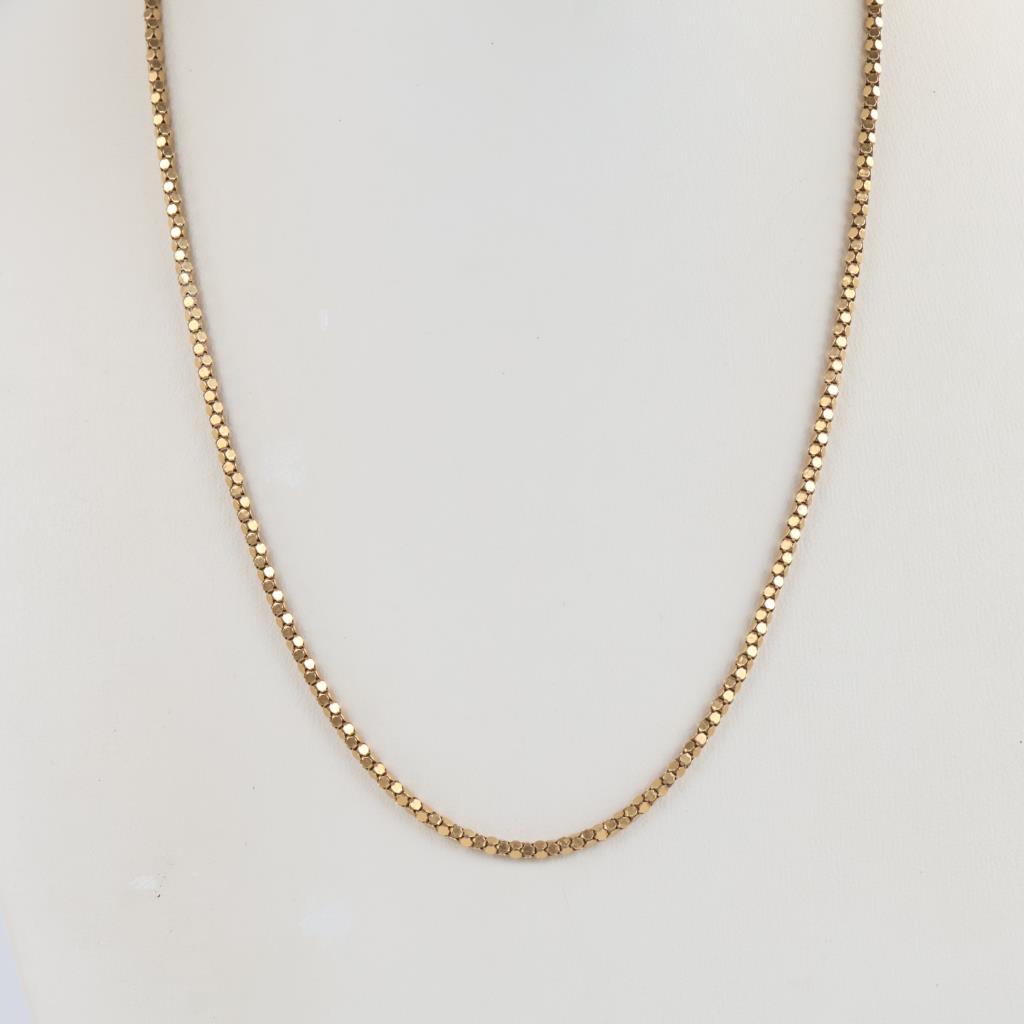 Necklace: 18kt Gold I have seen the goodness of God main image 1