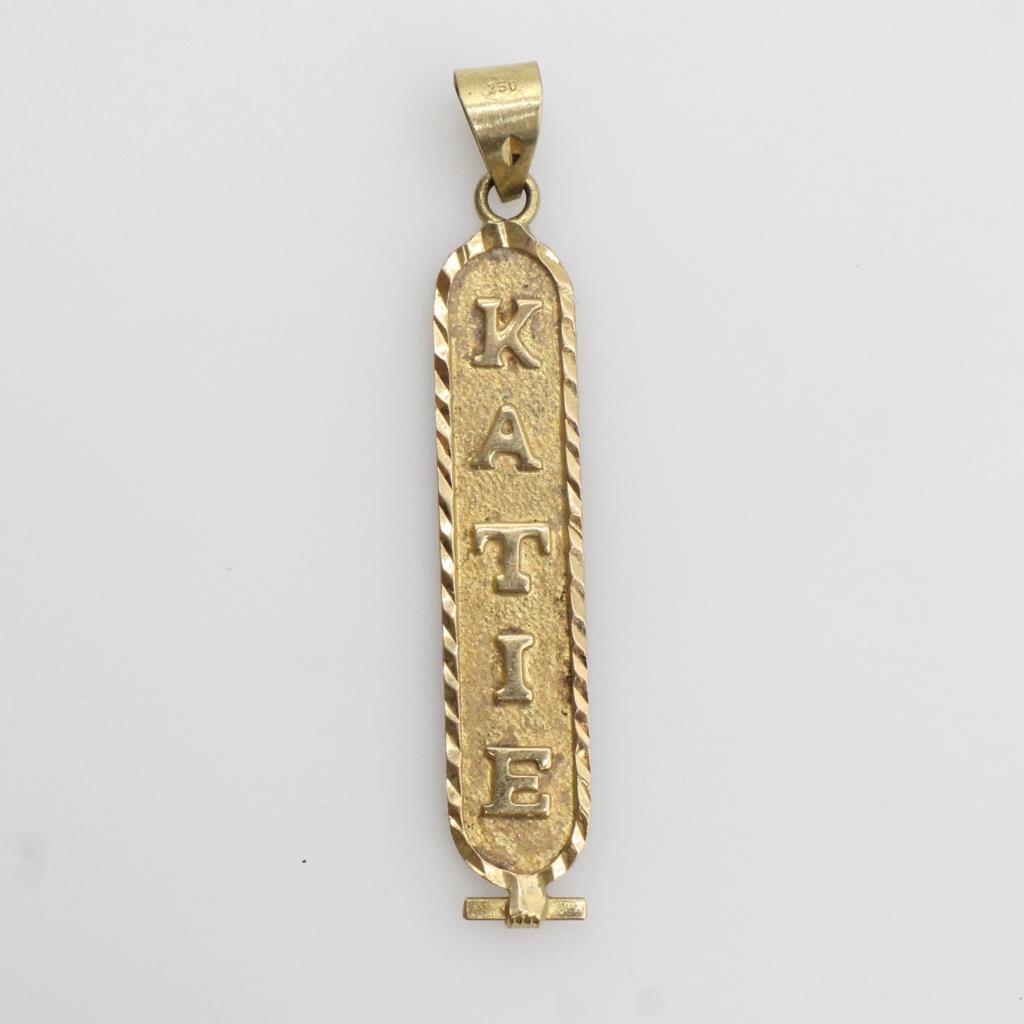 18kt Gold Pendant "Katie"