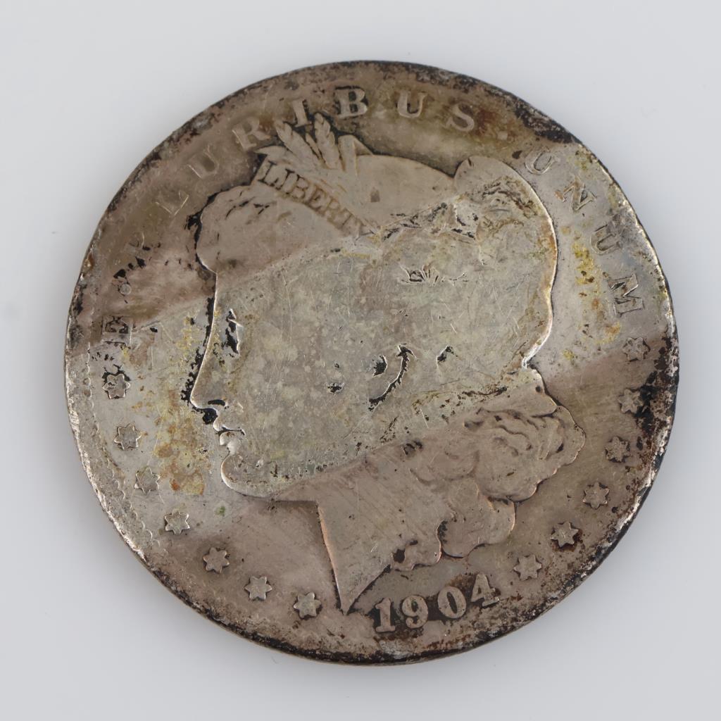 1904-S US Morgan Silver Dollar