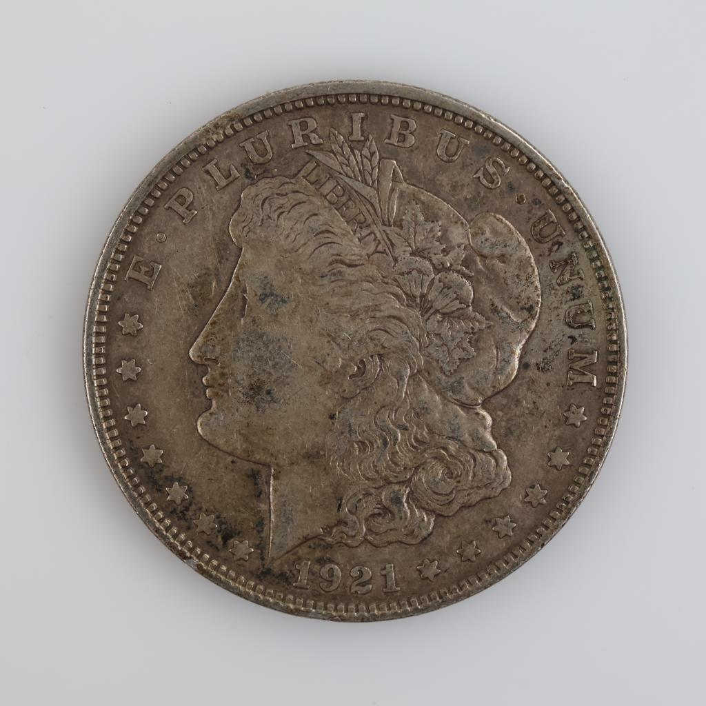 1921- D Morgan Silver Dollar