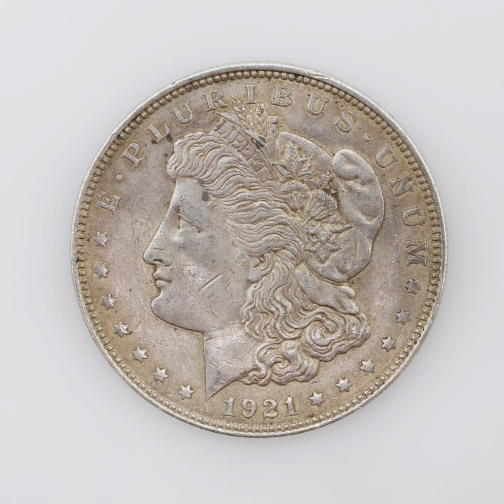 1921 Morgan Silver Dollar