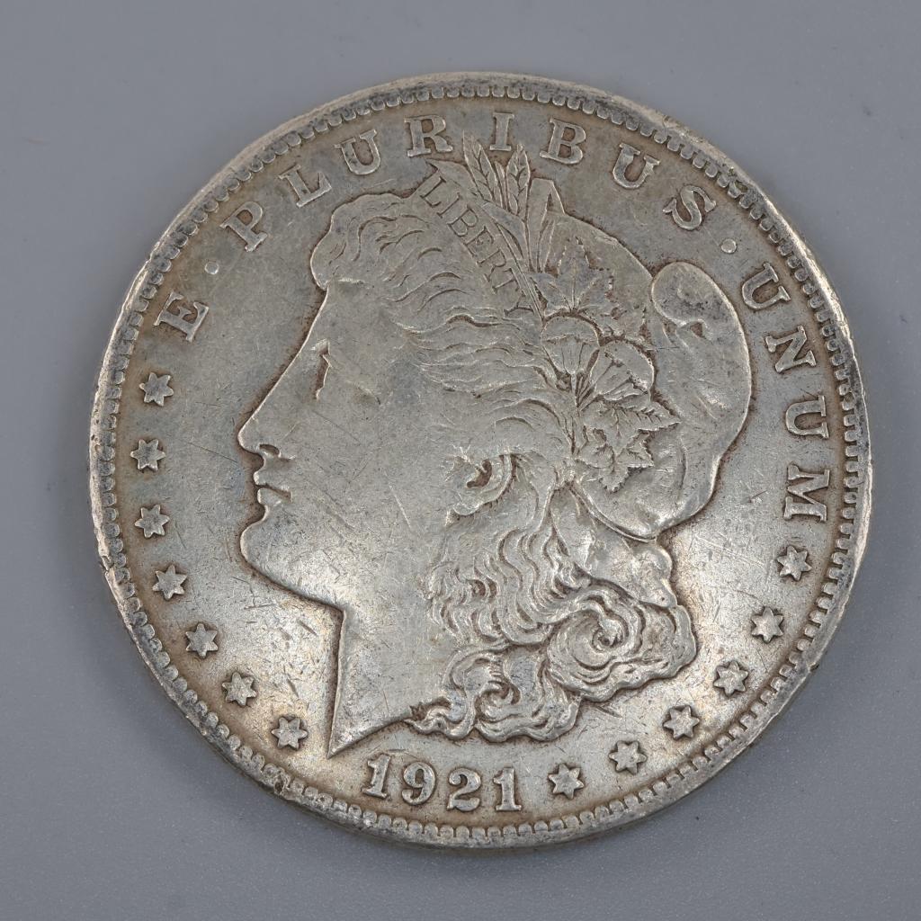 1921- S  Morgan Silver Dollar