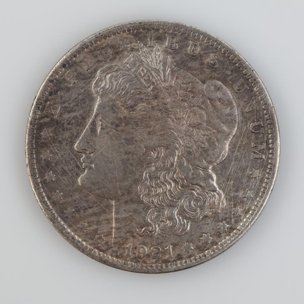 1921 US Morgan Silver Dollar