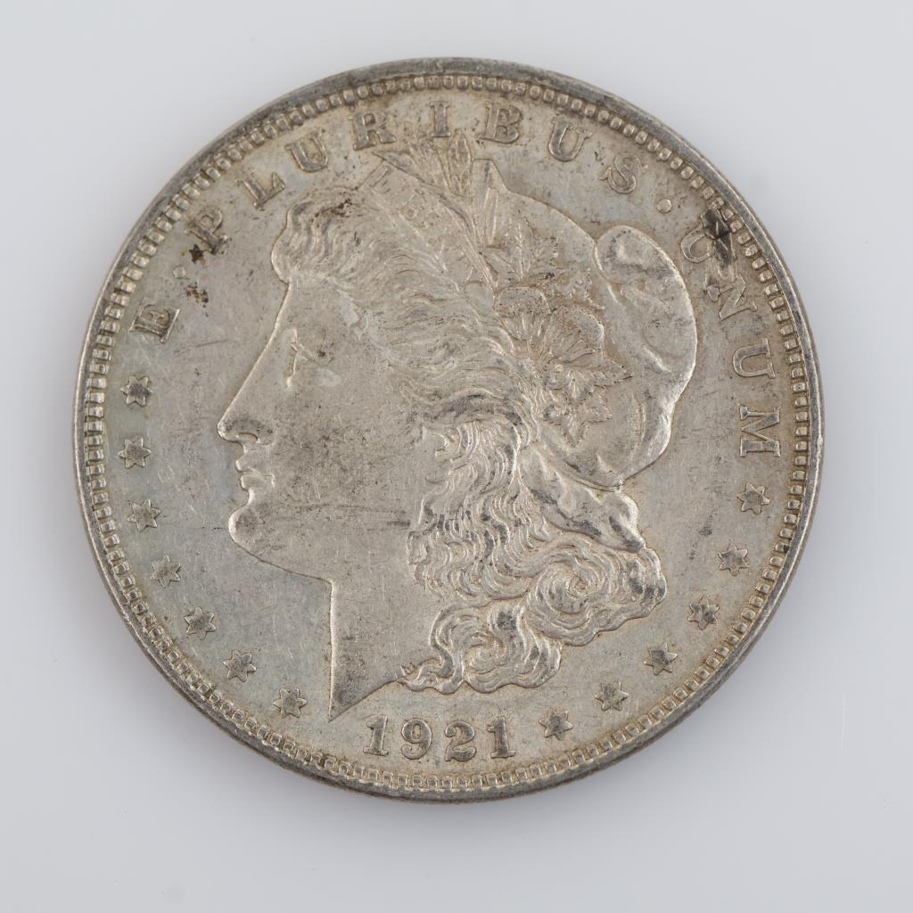 1921 US Morgan Silver Dollar