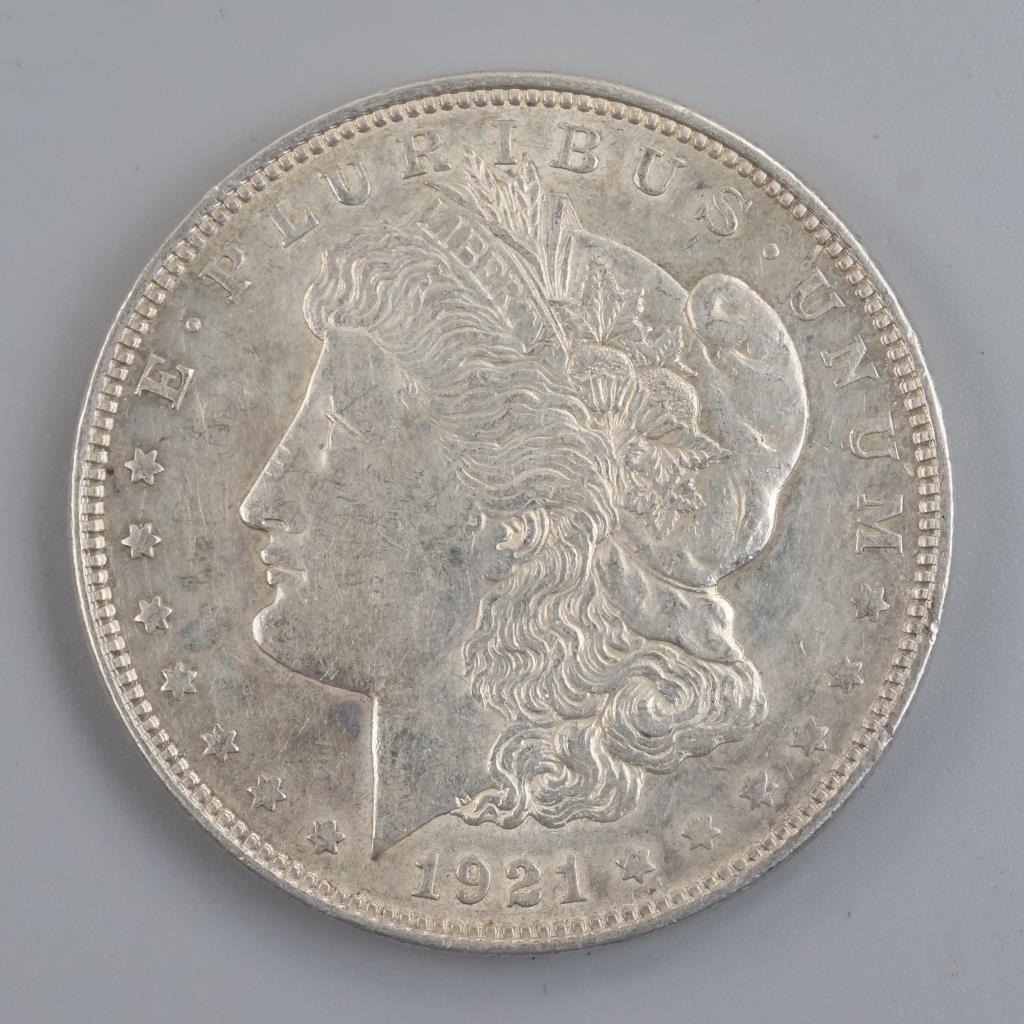 1921 US Morgan Silver Dollar