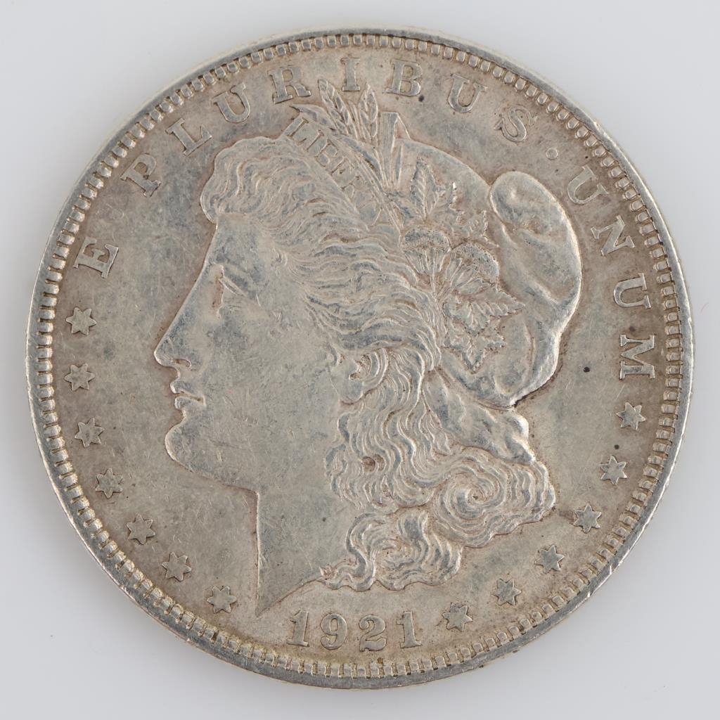 1921 US Morgan Silver Dollar