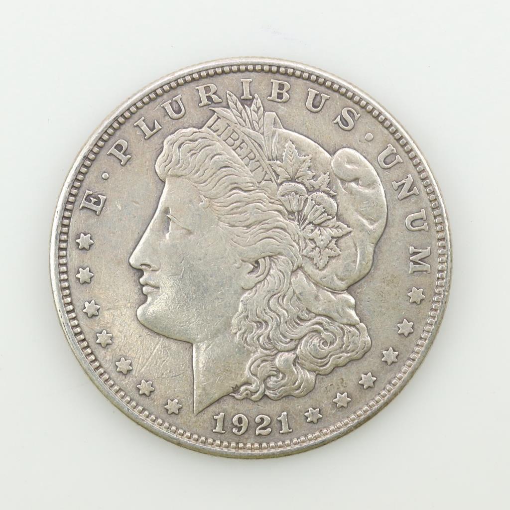 1921-D Morgan Silver Dollar | Property Room