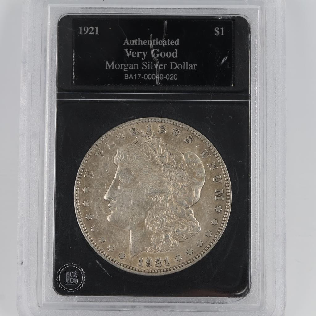 1921-D Morgan Silver Dollar