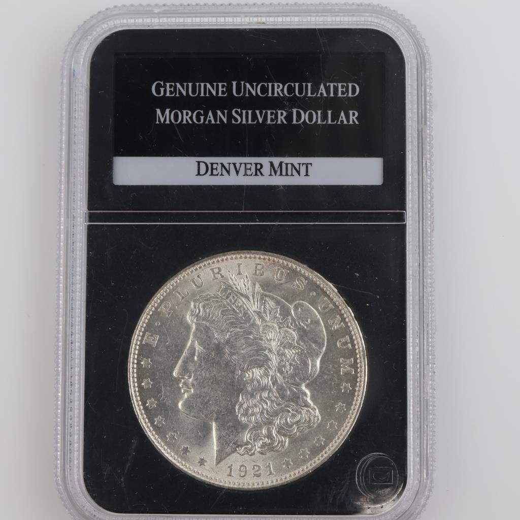 1921-D Morgan Silver Dollar