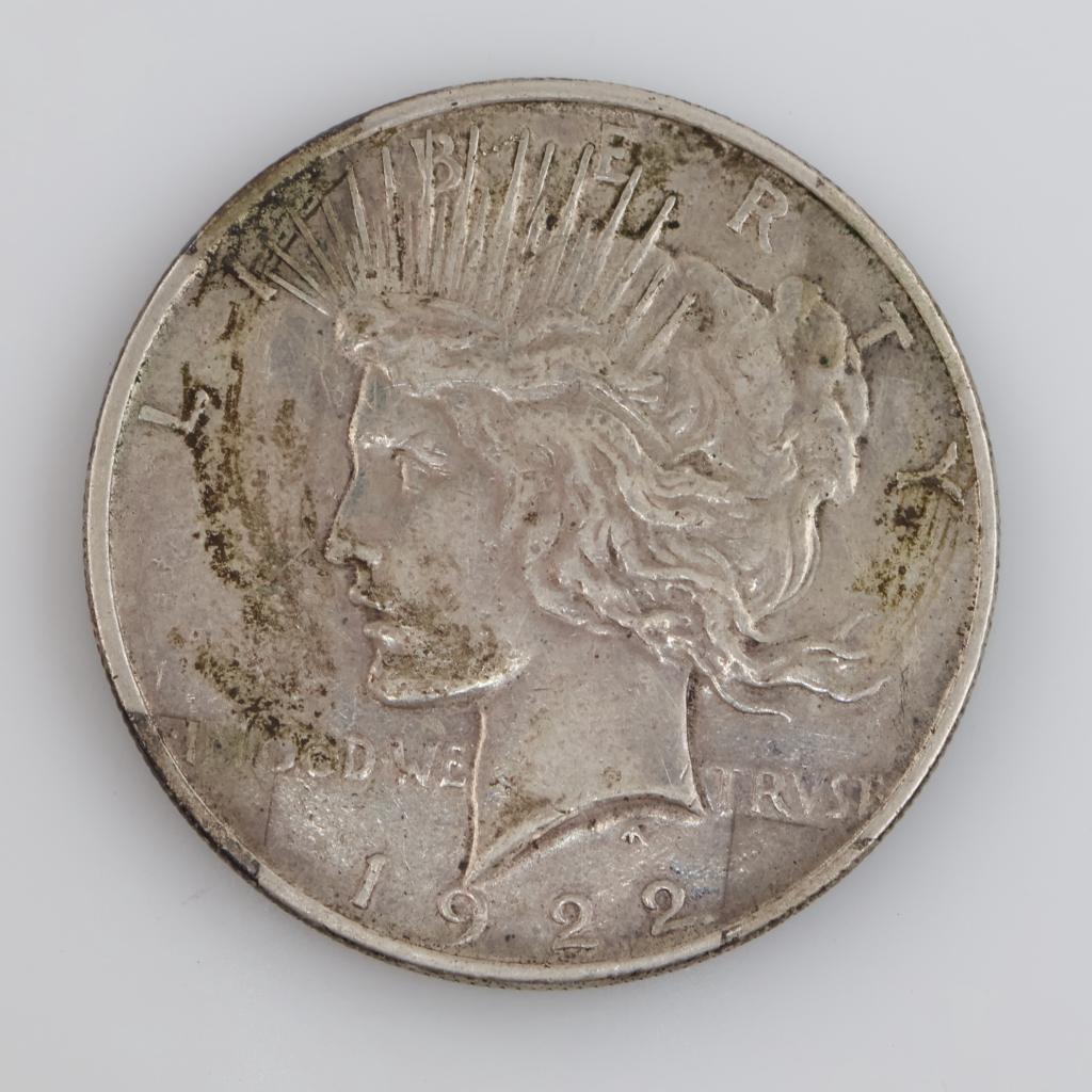 1922 Peace Silver Dollar