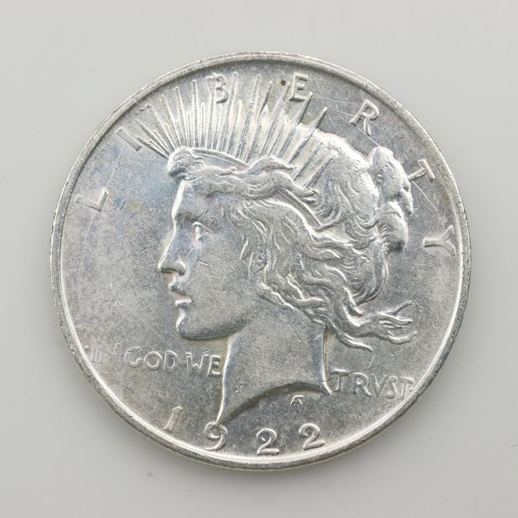 1922-D Peace Silver Dollar | Property Room