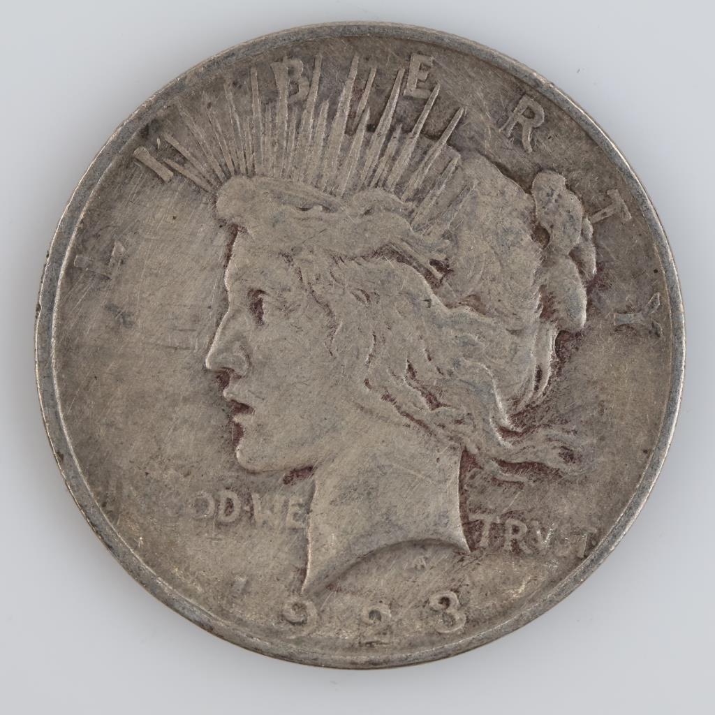 1923-D Peace Silver Dollar