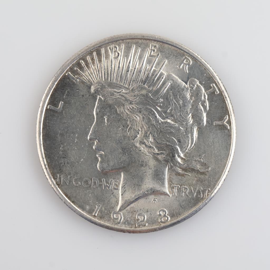 1923-S US Peace Silver Dollar