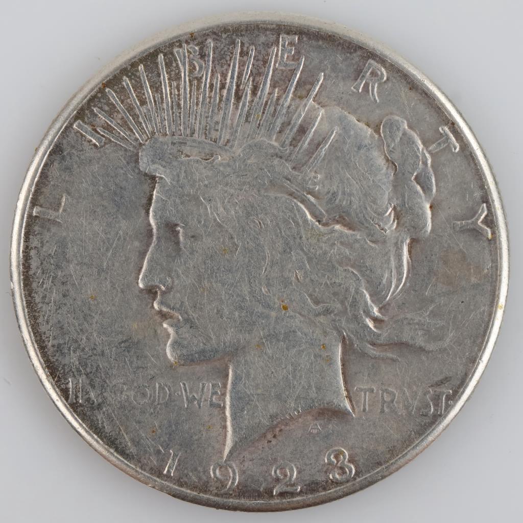 1923-S US Peace Silver Dollar