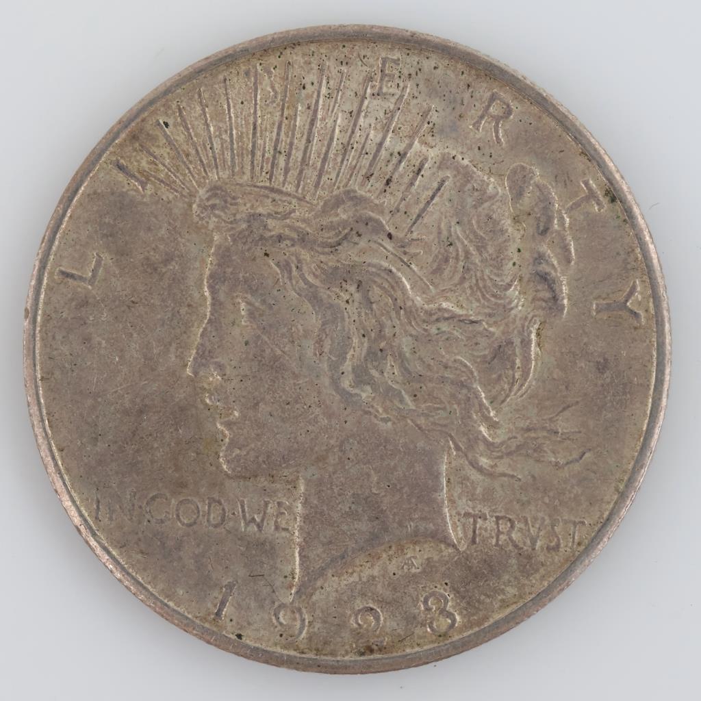 1923-S US Peace Silver Dollar