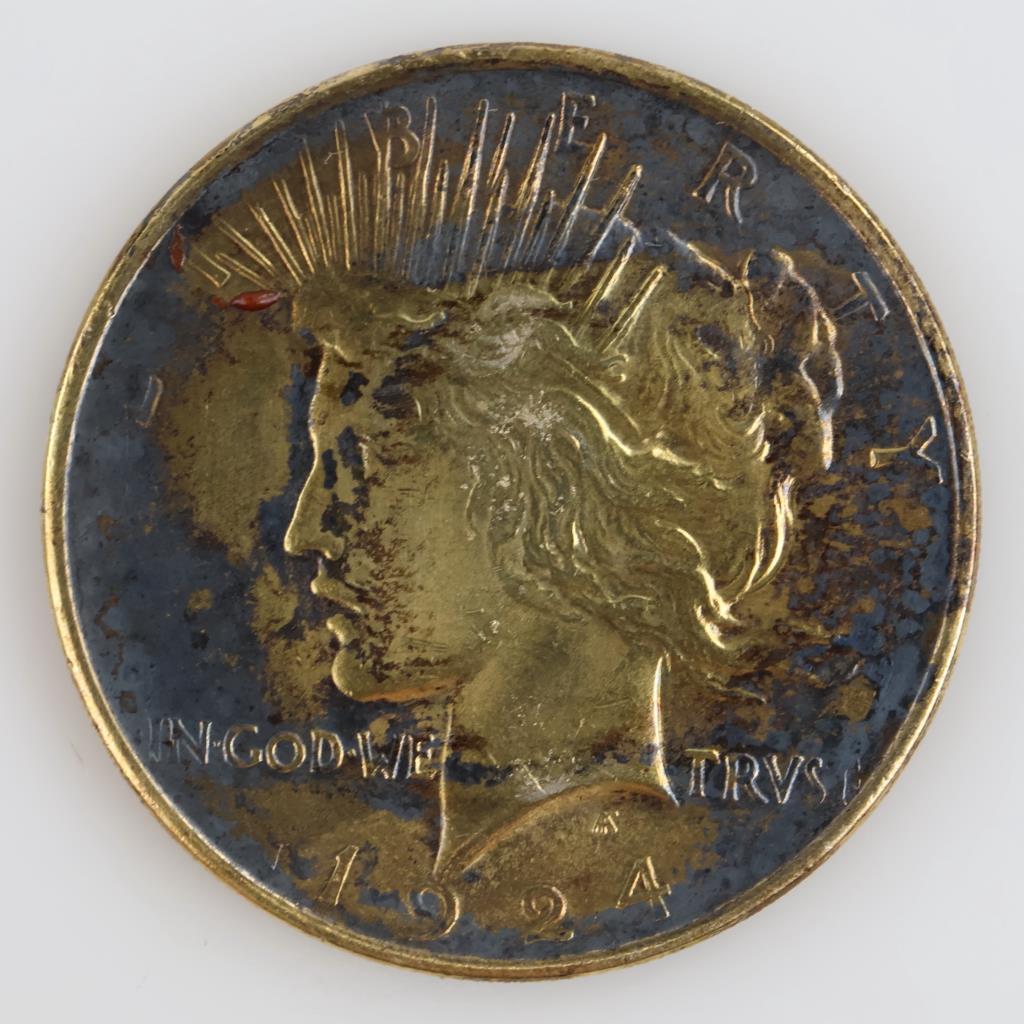 1924 Peace Silver Dollar