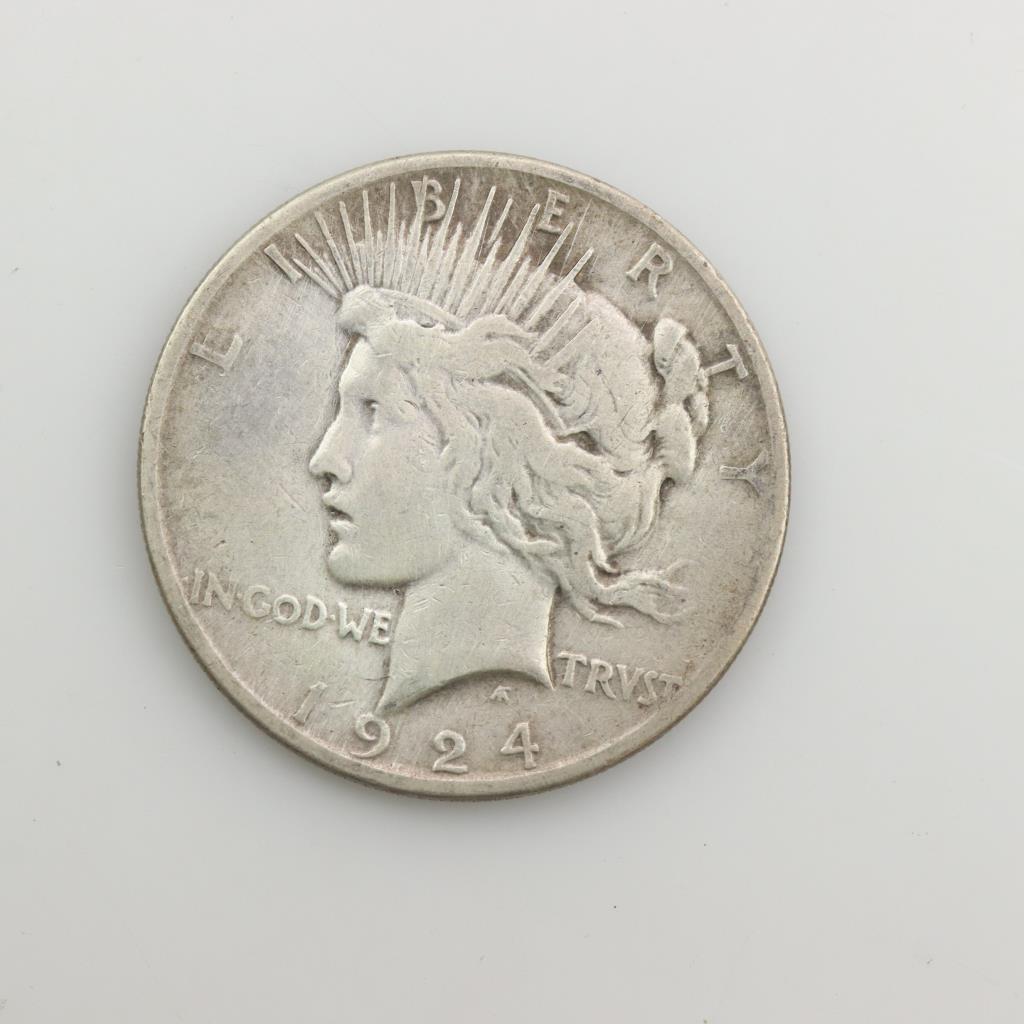 1924-S Peace Silver Dollar | Property Room